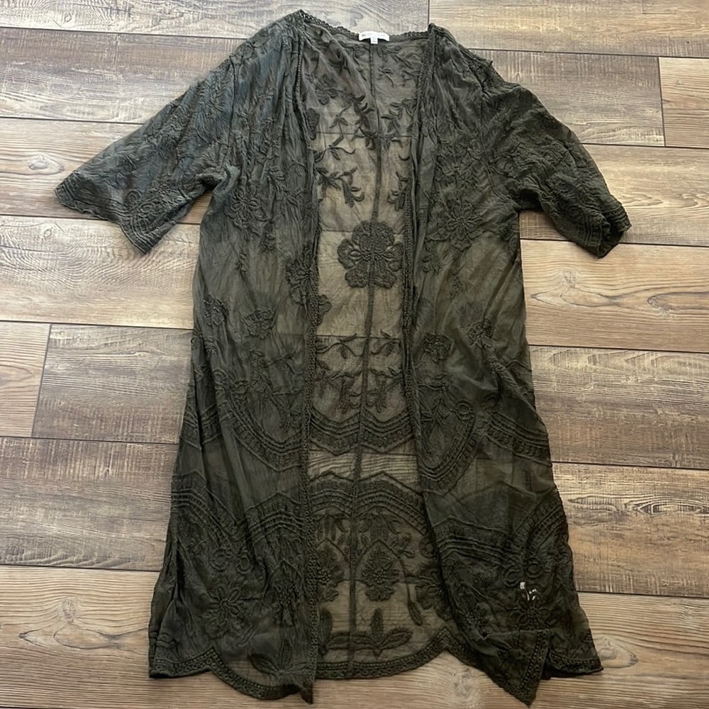 Olive Green Cover Up